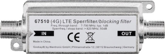 Goobay 790-2050MHz Φίλτρο Δορυφορικής 67510