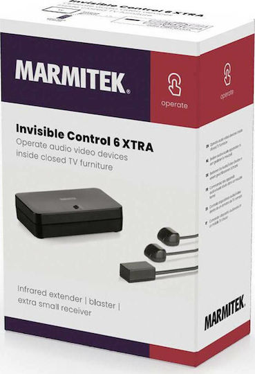 Marmitek Invisible Control 6 XTRA Infrared Extender Ασύρματος Αναμεταδότης