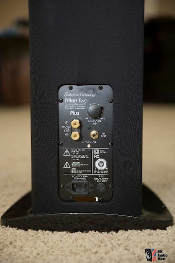 GoldenEar Triton Two + Αυτοενισχυόμενα Ηχεία 1200W (Ζεύγος) Μαύρα