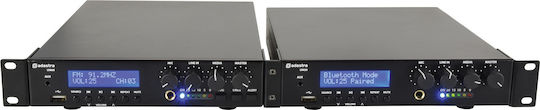 Adastra UM60 Commercial Power Amplifier 60W/100V Equipped with USB/FM/Bluetooth Black
