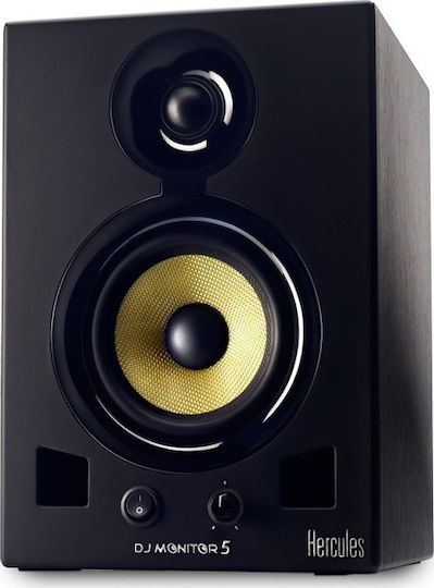 Hercules Monitor 5 Ηχεία Studio Monitor 5" 160W (Ζεύγος) Μαύρα