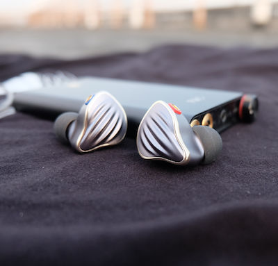 Fiio Ακουστικά Ψείρες In Ear FH5 Titanium Ασημί
