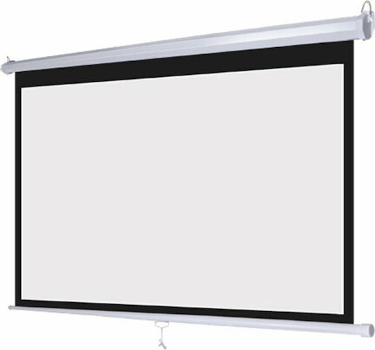 Tele Οθόνη Προβολής Projector Τοίχου MNS-150 με Λόγο Εικόνας 4:3 300x230cm / 150"