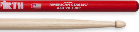 Vic Firth Hickory Палчици Барабани American Classic Extreme Vic Grip 5B с Форма на Връх Drop