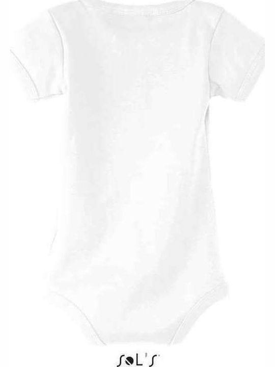 Sol's Baby Bodysuit Underwear Set Short-Sleeved White