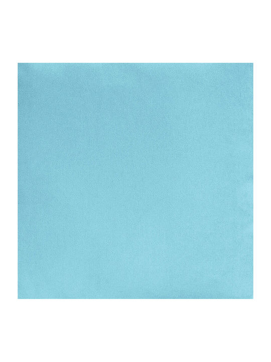 Lino Home Renas Polyester Checkered Tablecloth 351 Aqua 90x90cm