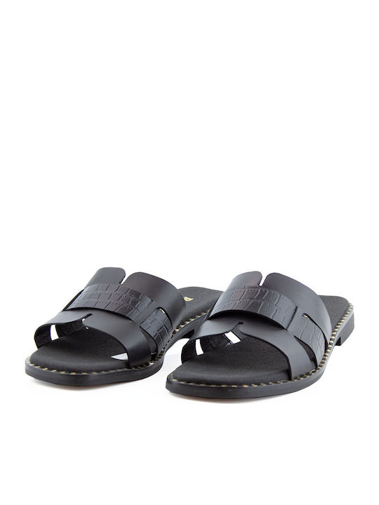 Ragazza Women's Flat Sandals in Black Color