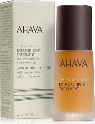 Ahava Time to Reviatlaize Extreme Night Treatment Anti-Aging Serum Augen 30ml