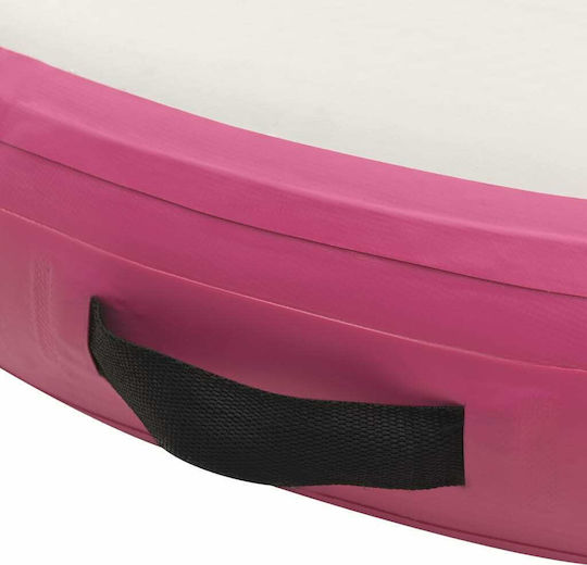 vidaXL Exercise Mat Pink (100x100x10cm)