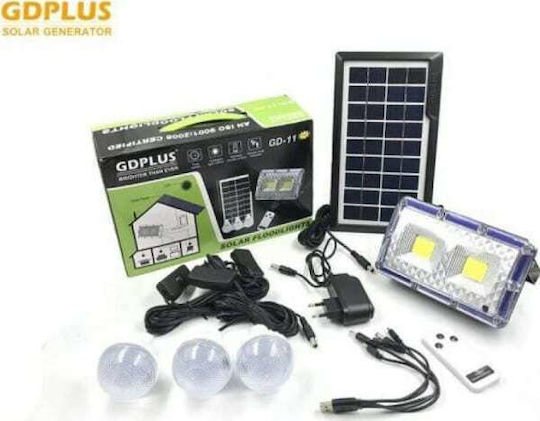 GDPLUS Autonomous Solar Lighting System Gdplus GD-11 with Charger , Remote Control & Light System