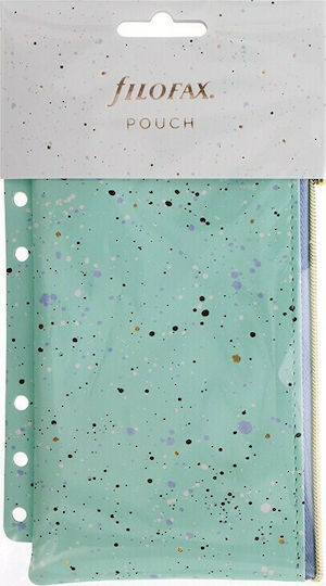 Filofax Φάκελος με Φερμουάρ για Χαρτί A5 Πράσινος