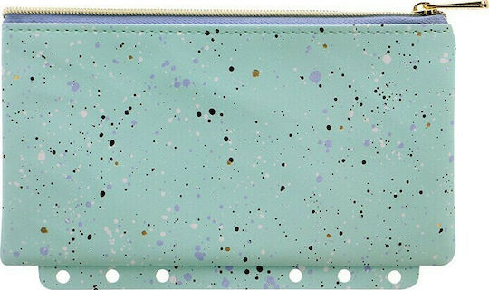 Filofax Φάκελος με Φερμουάρ για Χαρτί A5 Πράσινος