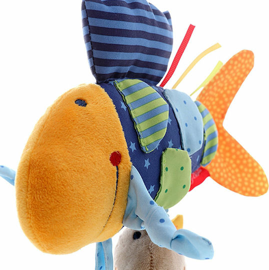 Sigikid Pendant Toy for Cot with Teether Experiencing and Disscovering · Fish for 6++ Months