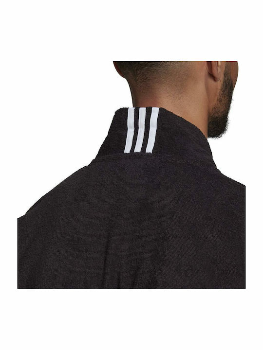 adidas Cotton Swimming Bathrobe FS3373 Black
