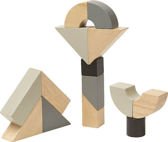 Plan Toys Τουβλάκια Περιστρεφόμενα Ξύλινα για 2+ Ετών 14τμχ