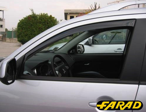 Farad Σετ Ανεμοθραύστες Αυτοκινήτου Μπροστινοί για Volvo V40 2τμχ