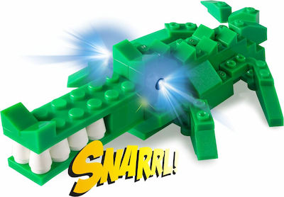 Light Stax Building Block Snapping Crocodile for 6+ years 78pcs