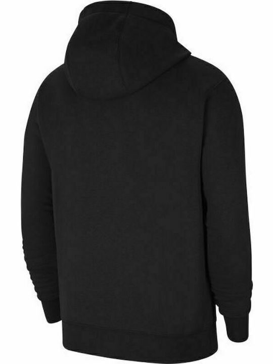 Fleece Παιδικό Φούτερ με Κουκούλα και Τσέπες Μαύρο Park 20