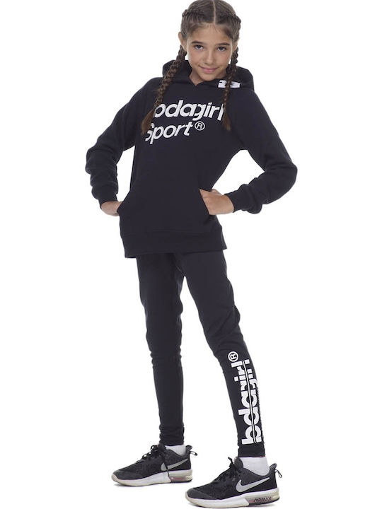 Kids Sweatshirt with Hood and Pockets Blue