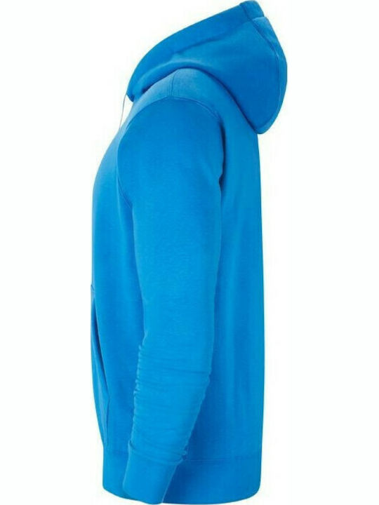 Fleece Kids Sweatshirt with Hood and Pockets Light Blue Park 20