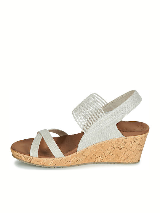 Beverlee Platforme Dama Vara Natural