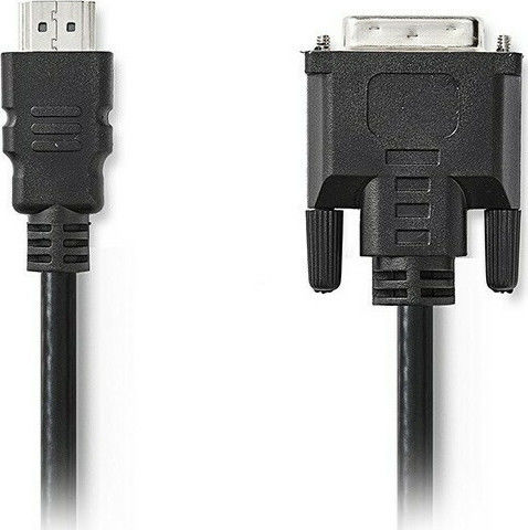 Nedis Cable DVI-D male - HDMI male 2m (CCGT34800BK20)