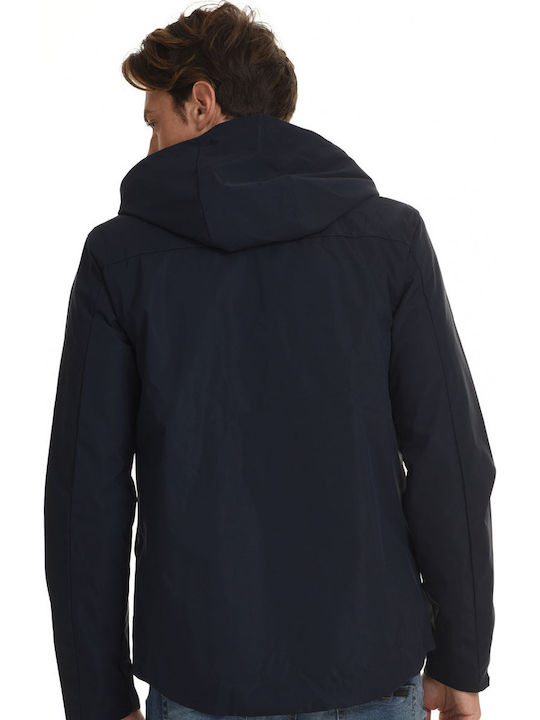 Splendid Men's Bomber Jacket Navy Blue