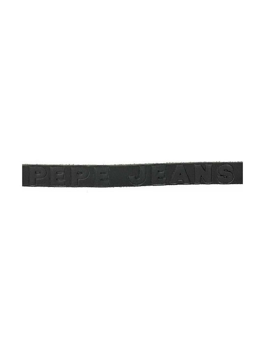 Lisa Women's Leather Belt Black