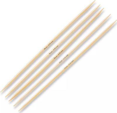 No5.5 Knitting needles Bamboo natural 100% Japanese (bamboo) 20cm PRYM 221230