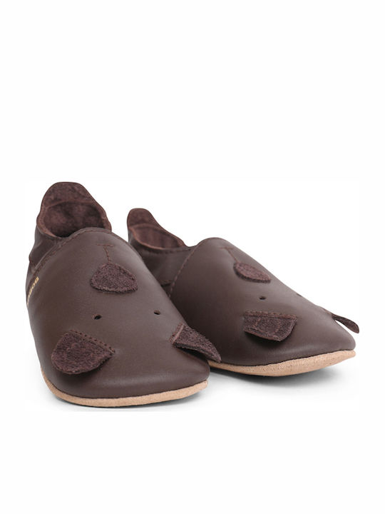 Bobux Baby Slippers Brown