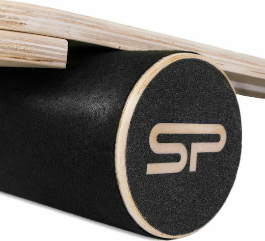 Spokey Black Balance Board 73.5x28x1.8cm
