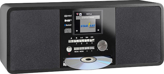 Imperial AV Ηχοσύστημα 2.0 Dabman i200 22-236-00 20W με CD Player, WiFi και Bluetooth Μαύρο