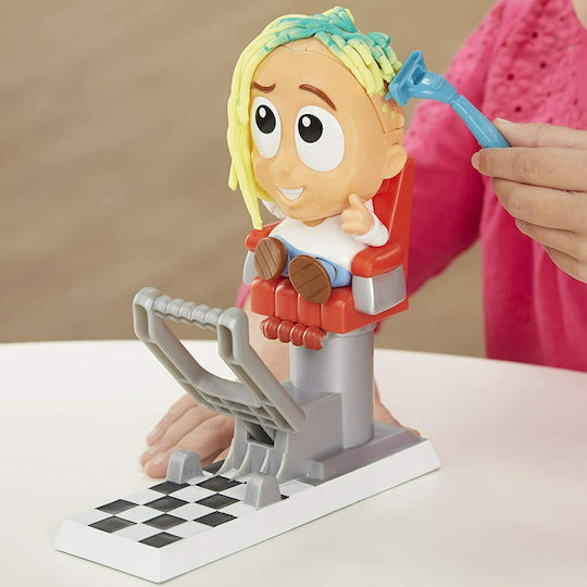 Hasbro Play-Doh Knete - Spiel-Set Crazy Cuts Stylist Hair Salon für Alter 3+ 8 Stück
