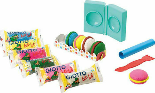 Giotto Plasticines in Box Bebe Macaron for 3+ Years, 12 Pieces