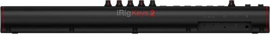 IK Multimedia Midi Keyboard iRig Keys 2 Pro με 37 Πλήκτρα Μαύρο