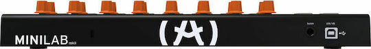 Arturia Midi Keyboard MiniLab MK II with 25 Keyboard Orange