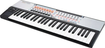 Novation Midi Keyboard SL MkII με 49 Πλήκτρα σε Ασημί Χρώμα