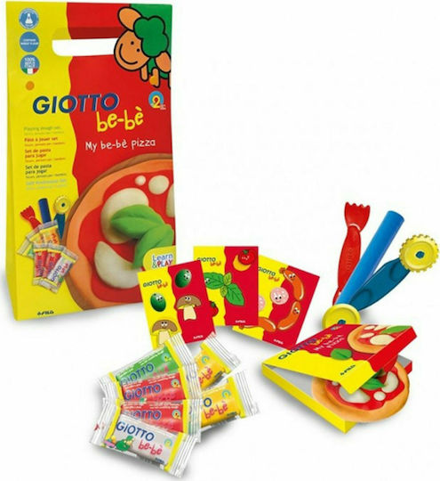 Giotto Πλαστελίνη - Παιχνίδι My Bebe Pizza για 2+ Ετών