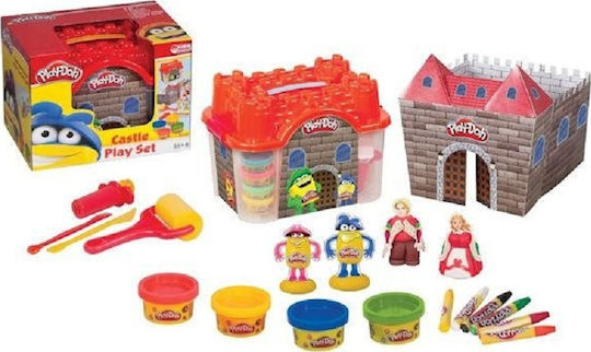 Dede Play-Doh Knete - Spiel-Set Spielzeug Burg für 3+ Alter