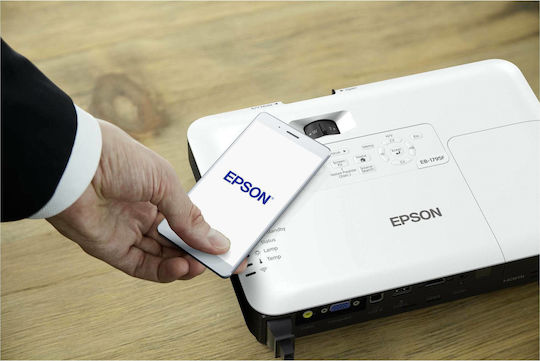 Epson EB-1780W V11H795040 Projector 3LCD HD Standard Lamp with Wi-Fi and Built-in Speakers White