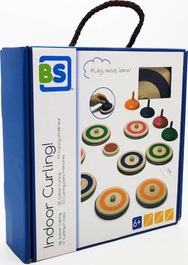 BS Toys Ξύλινο Διαδραστικό Παιχνίδι Indoor Curling για 12+ Ετών