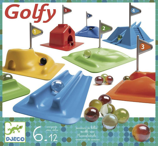 Djeco Murmeln Set Mini-Golf mit Kugeln