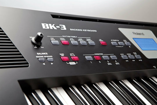 Roland Tastatur BK-3 mit 61 Dynamisch Tasten Schwarz