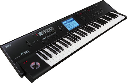 Korg Synthesizer M50-61 με 61 Δυναμικά Πλήκτρα Μαύρο