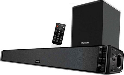 Sonic Gear BT5500 Soundbar 40W 2.1 with Wireless Subwoofer and Remote Control Black