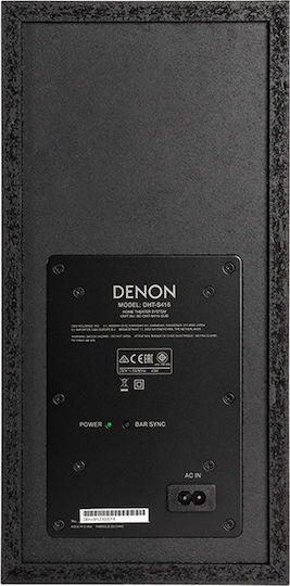 Denon DHT S416 Soundbar 2.1 Bluetooth, HDMI și Wi-Fi cu Telecomanda Negru