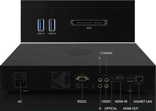Zidoo TV Box Z1000 4K UHD with WiFi USB 2.0 / USB 3.0 2GB RAM and 16GB Storage Space with Operating System Android 9.0