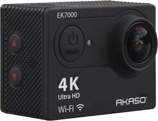 Akaso EK7000 32GB Action Camera 4K Ultra HD Underwater (with Case) Standard with 2" Touch Screen and Wi-Fi Black
