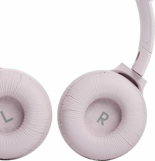 JBL Tune 510BT Bluetooth Wireless On Ear Headphones with 40 hours of Operation and Quick Charge Pink