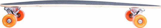 inSPORTline Worker Skully Complete Longboard 8.66" Brown